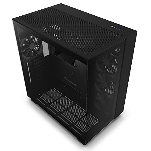NZXT H9 Flow RGB+ (2025) ATX Mid Tower Case - Image 3