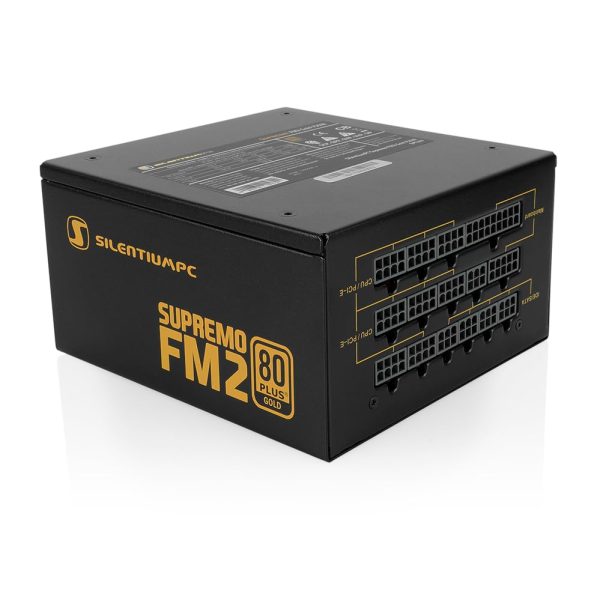 SilentiumPC Supremo FM2 750 W 80+ Gold Certified Fully Modular ATX Power Supply