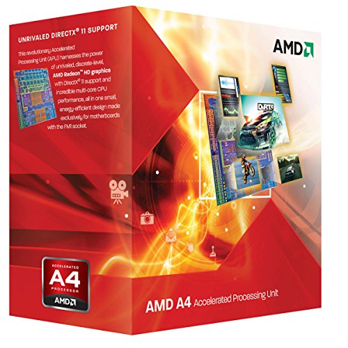 AMD A4-3400 2.7 GHz Dual-Core Processor