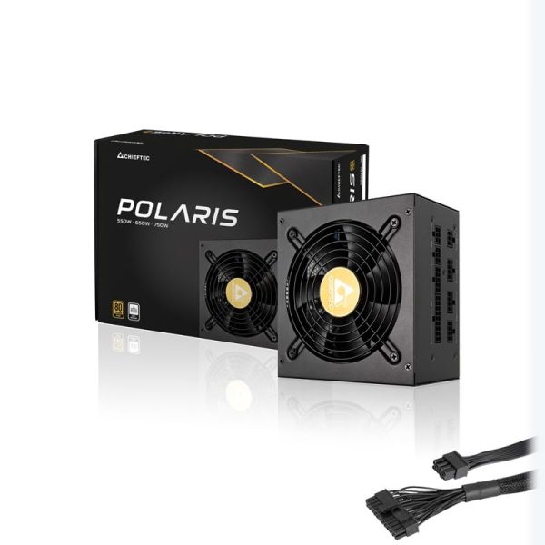 Chieftec Polaris 550 W 80+ Gold Certified Fully Modular ATX Power Supply - Image 5