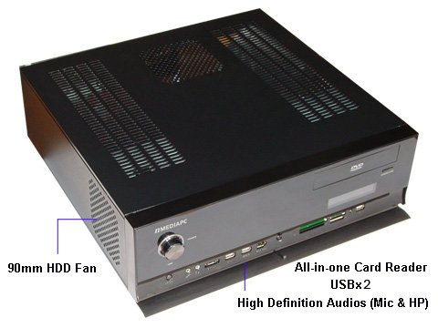 nMEDIAPC HTPC 5000S HTPC Case - Image 3