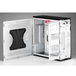 Linkworld 617-03-c2228U MicroATX Slim Case w/400 W Power Supply - Image 3